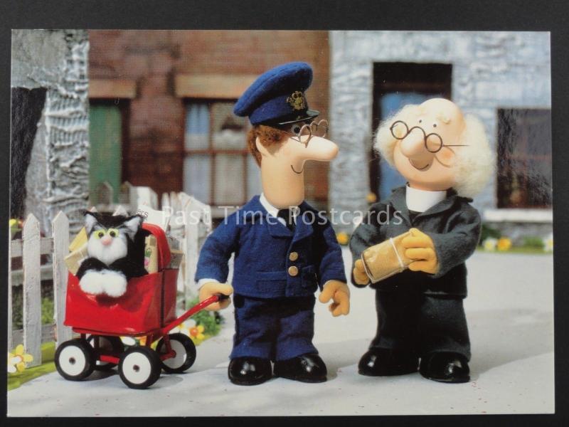 Postman Pat POSTMAN PAT & THE REVEREND TIMMS c1990's by Judges