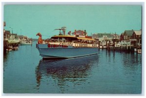 c1960 Cruiser Sightseer Ottens Harbor Wildwood Steamer New Jersey NJ Postcard