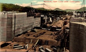 Panama Canal Miraflores Upper Locks Under Construction