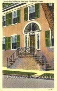 Moors End, Colonial Doorway - Nantucket, Massachusetts MA  