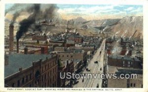 Park Street in Butte, Montana