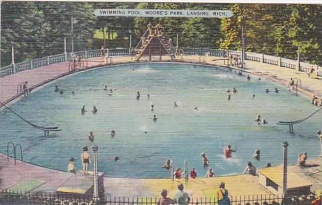 Michigan Lansing Swimming Pool Moore's Park