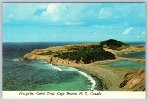 Presqu'ile, Cabot Trail, Cape Breton Island, Nova Scotia, Chrome Postcard #2