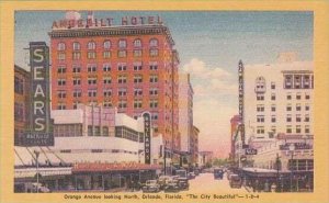 Florida Orlando Orange Avenue Looking North