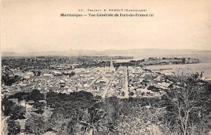 Vue Generale Fort-de-France Martinique Unused 