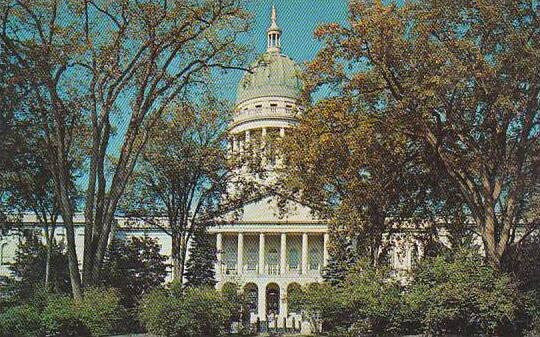 Maine Augusta The State House At Augusta