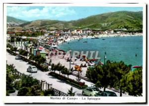 Postcard Modern Marina di Campo Spiaggia