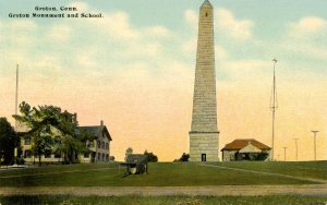 CT - Groton. Groton Monument and School