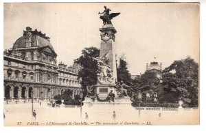 Monument of Gambetta, Paris, France