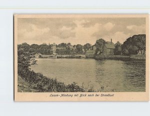 B-185124 Mündung mit Blick nach der Strandlust, Lesum, Bremen, Germany