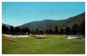 Postcard GOLF COURSE SCENE Charlemont Massachusetts MA AS2681