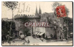 Chartres Old Postcard La Porte Guillaume