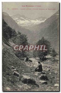 Old Postcard the Pyrenees Luchon Cirque du Lys