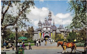 Sleeping Beauty Castle Entrance to Disneyland Magic Kingdom Anaheim California
