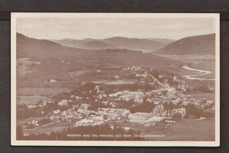 Braemar And The Winding Dee From Craig Choinneach - Unused # 1