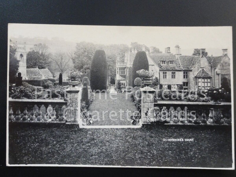 Somerset BATHEASTON St. Catherine's Court c1925 RP Postcard