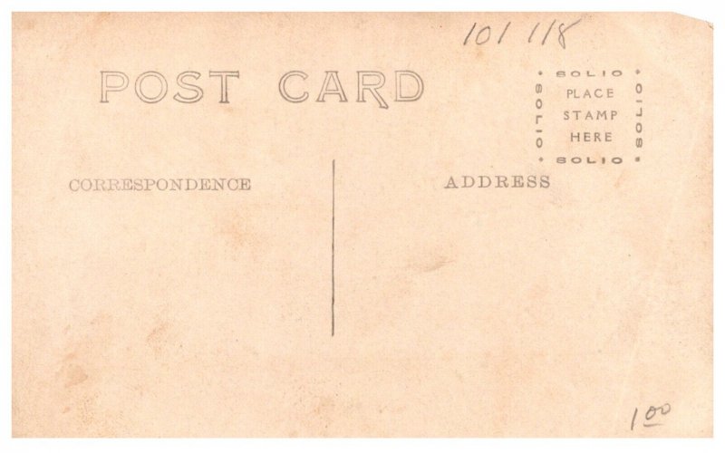 Hunters Camp, 2 bucks Dead Deer Hanging  RPPC