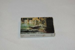 The Hot Spring and Great Roman Bath Bath England Matchbox