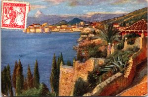 Croatia Pogled na Dubrovnik Vintage Postcard C015