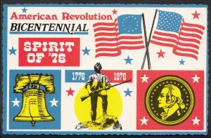 America Postcard - Commemorating The 200th Anniversary of The United States 2601