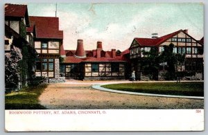 Vintage Ohio Postcard - Rookwood Pottery  Mt. Adams   Cincinnati  1908