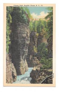 NY Adirondacks Ausable River Chasm 3 Different Views 77 79 83 Linen Postcards