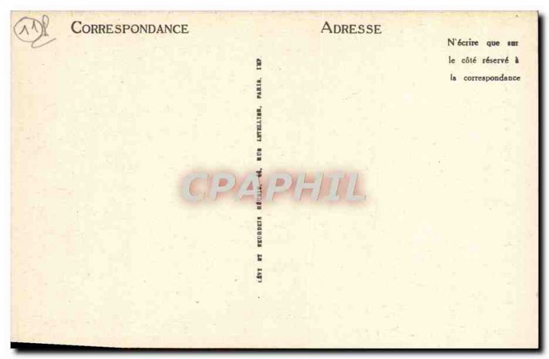 Old Postcard Cite De Carcassonne The Tower I & # 39Inquisition