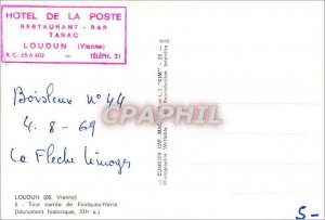 Modern Postcard Loudun (Vienna) Tour Carree Fulk Nerra (XII Monument History S)