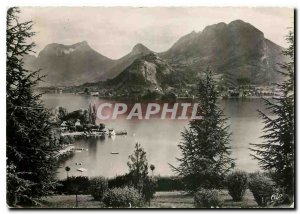 Modern Postcard Lake Annecy Talloires Bay