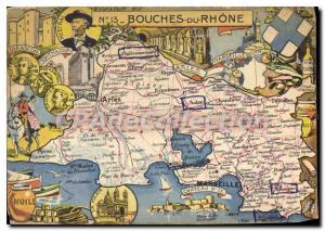 Postcard Modern Salon Bouches du Rhone Chateauchard Aubagne La Ciotat