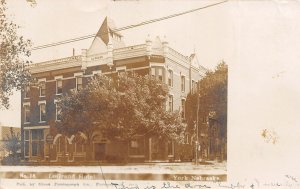 G41/ York Nebraska RPPC Postcard c1920s LeGrand Hotel Building