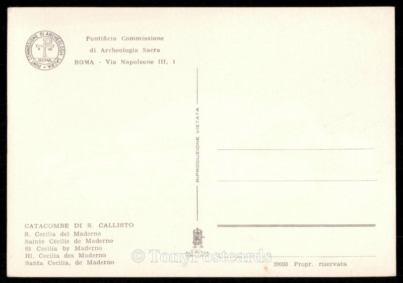 Catacombe di S. Callisto - S. Cecilia del Maderno