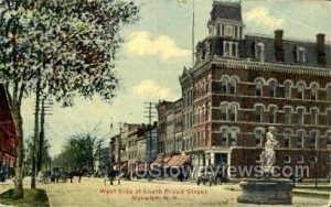 West Side of South Broad Street in Norwich, New York