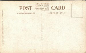 Vtg 1920s University of Western Ontario Main Building London Canada Postcard