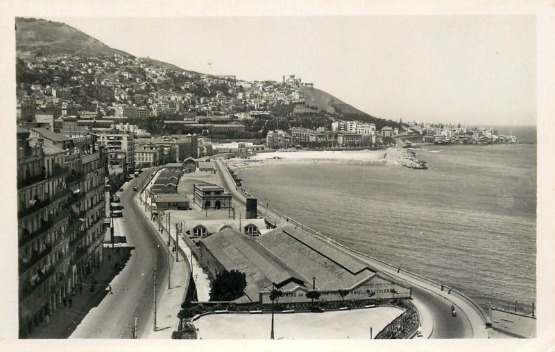 Lot of 11 photo postcards Algeria Alger topographical scenes and types 1940s