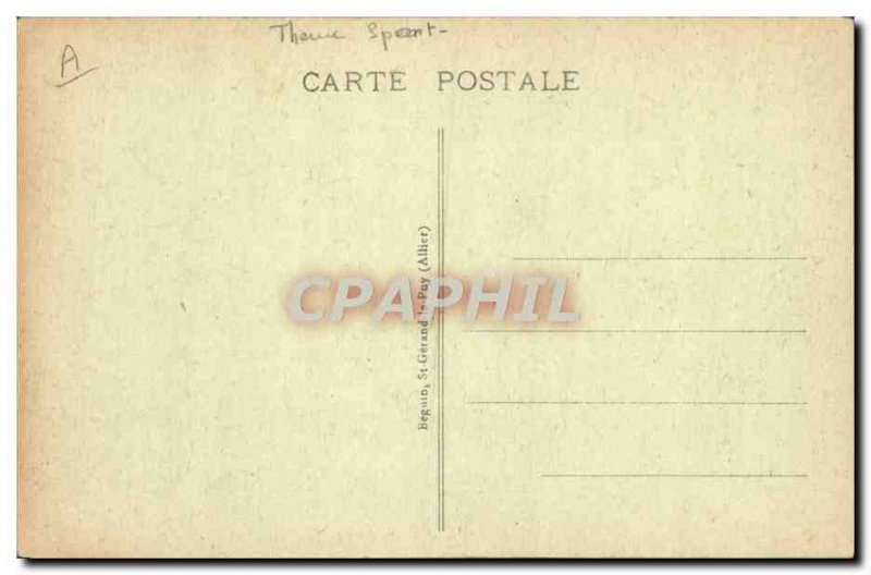 Old Postcard Vichy Golf