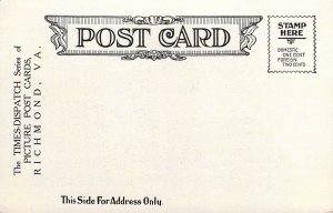 Confederate Soldier,Sailors Monmnt,Libby Hill,Richmond,Va Civil War,Old Postcard