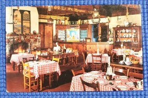 Vtg 1950's Normandy Farm Restaurant Bit of Old France Rockville MD Postcard