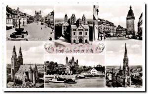 Old Postcard Gruss aus Speyer