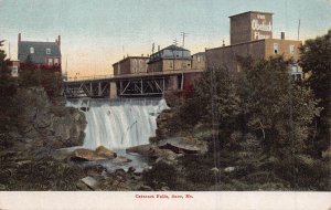 SACO MAINE~CATARACT FALLS~1900s POSTCARD