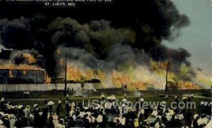 Mission Dollar Planing Mill Fire in St. Louis, Missouri