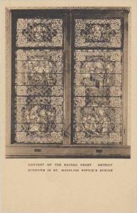 Michigan Detroit Convent Of The Sacred Heart Windows In St Madeline Sophie Sh...