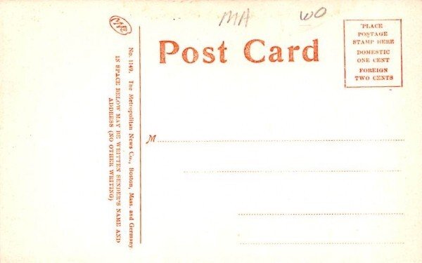 Women's Building & Dance Hall Whalom Park, Massachusetts Postcard