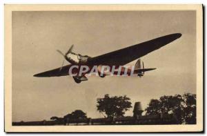 Old Postcard Jet Aviation unit single-engine Bernard big raids