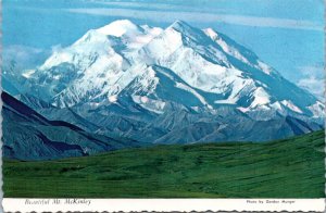 Postcard Alaska Beautiful Mount McKinley