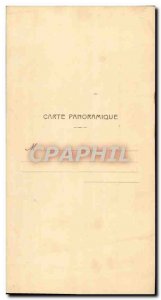 Postcard Old Large Format Rouen Church St Ouen 14 * 28 cm