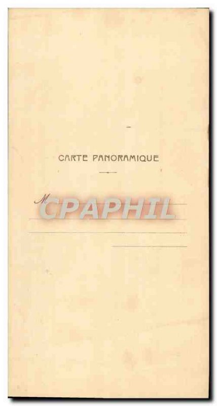 Postcard Old Large Format Rouen Church St Ouen 14 * 28 cm