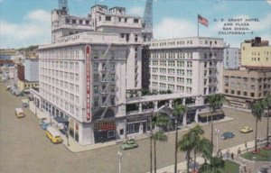 California San Diego U S Grant Hotel and Plaza 1950