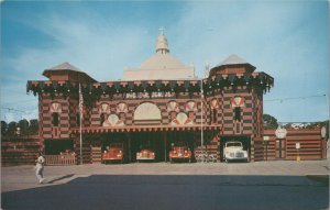 Postcard Greetings from Ponce Puerto Rico Fire House Parque de Bombas