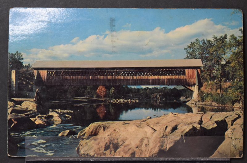 Woodstock, NH - Old Lattice Bridge - 1965